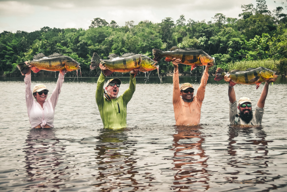 Rio Marié: Giant Peacock Bass Fishing Destination in the Am
